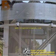 Decorative Wall Powder Coated Stainless Steel Perforated Sheet